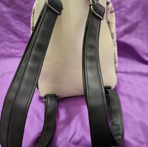 DISNEY NBC Nightmare Before Christmas Loungefly mini backpack and wallet EUC - Picture 9 of 10